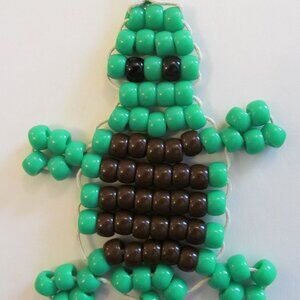 Pony Bead Turtle Clip Item #6412025